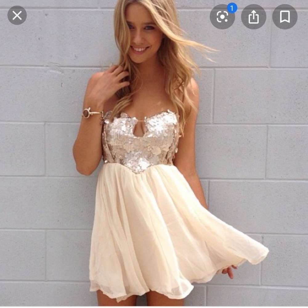 Sabo Skirt Sequin Mini Dress